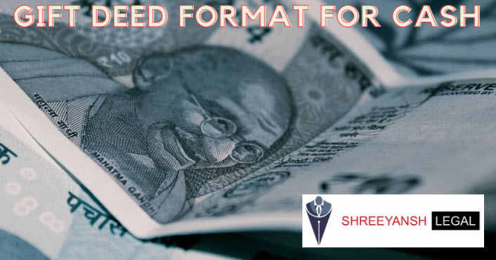 GIFT DEED FORMAT